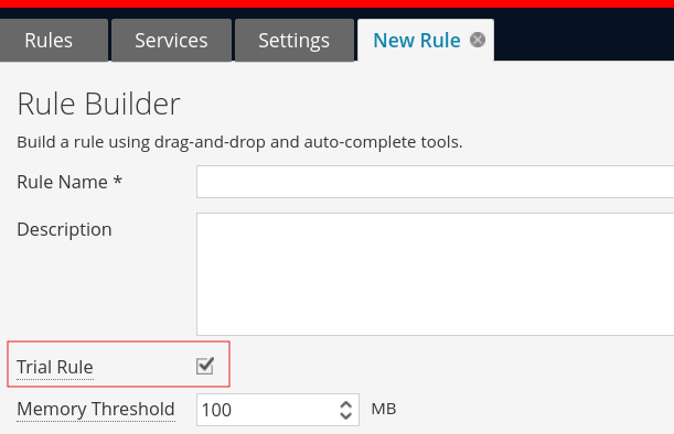 Netwitness Event Stream Analysis (ESA) Trial rules