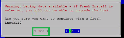 Warning