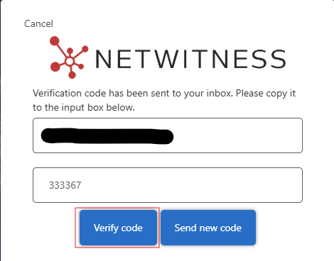 How do I reset the password for my NetWitness Community Account